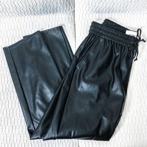 Aritzia Wilfred Free Leather Kadina Pant